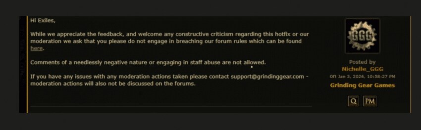 POE2) 핫픽스 패치에 대한 여러 반발에 GGG 답변_1.png