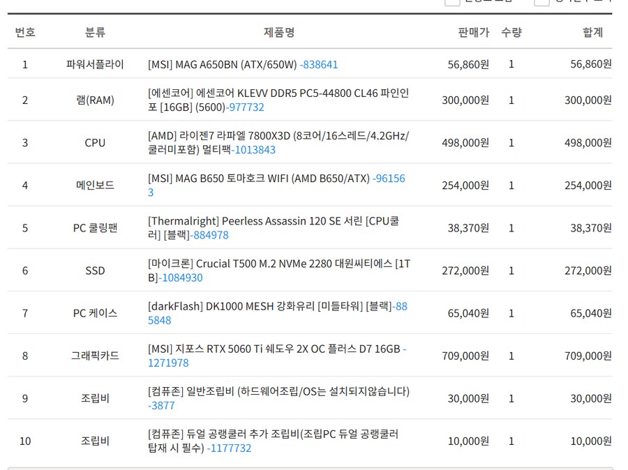 고수님들에게 견적 조언을 구하고 싶습니다!_1.png