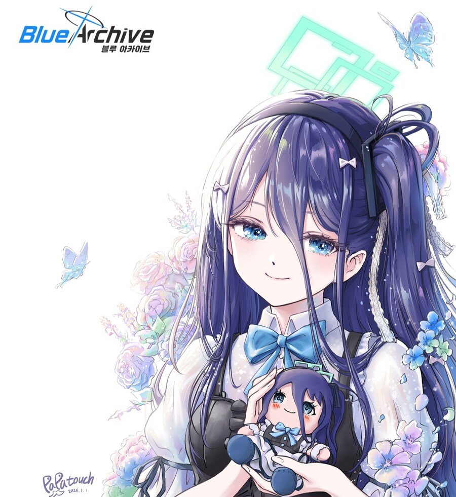 블루아카이브) 갤럭시아리스 그렸습니다. 일러스트 배포_6.jpg