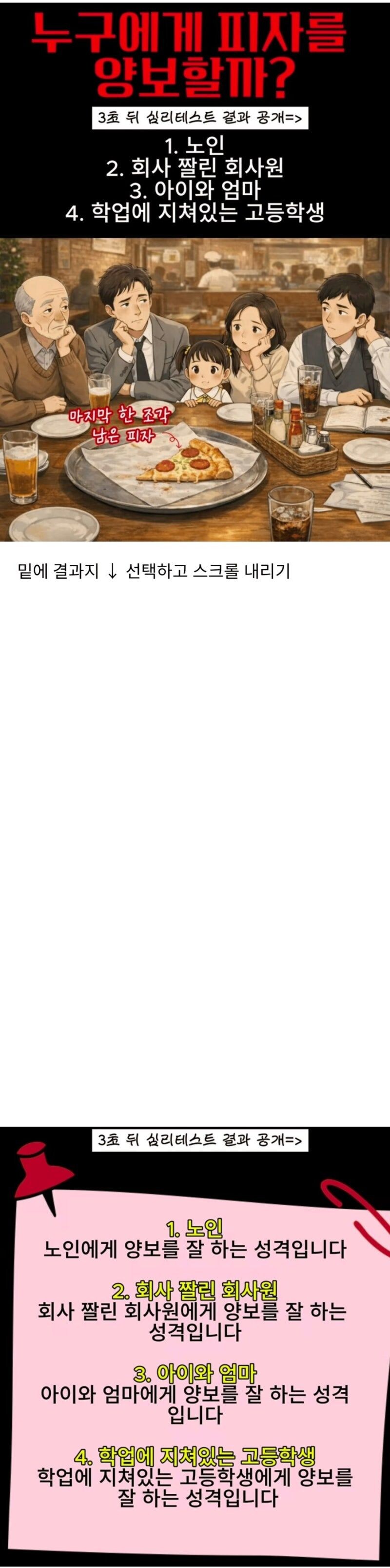 누구에게 피자를 양보할까? 심리테스트_1.jpg