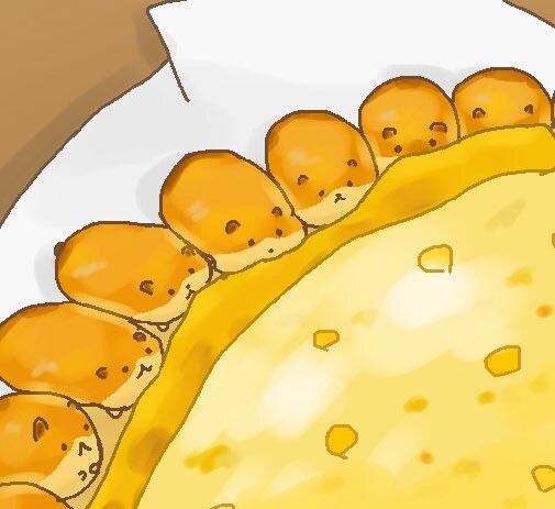 작은 햄스터가 모여있는 것 같아_1.jpg