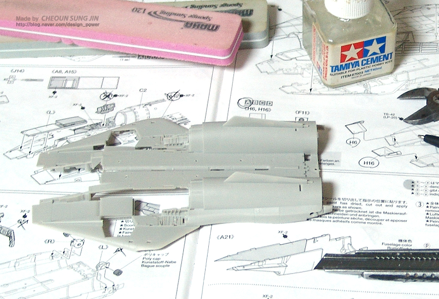 Grumman F-14D Tomcat 타미야 신금형 프라모델_9.jpg