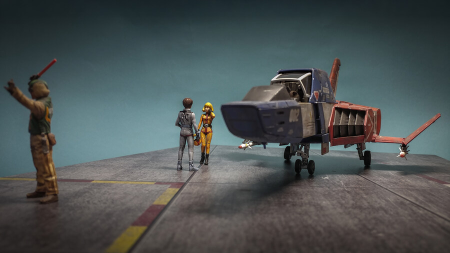 프라모델이 살아 움직인다? 1/35 코어파이터 공중전 및 적기 격추 미션_6.jpg