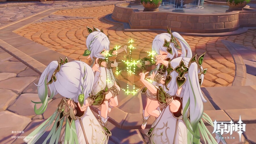 원신) 나히다 4명이 모이면 할 수 있는 것_1.jpg