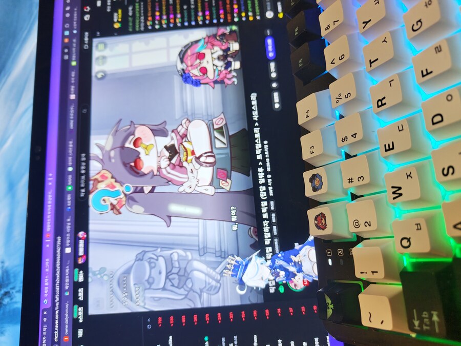 첫 로제타 굿즈 구입 후 보는 로제타님 방송_1.jpg