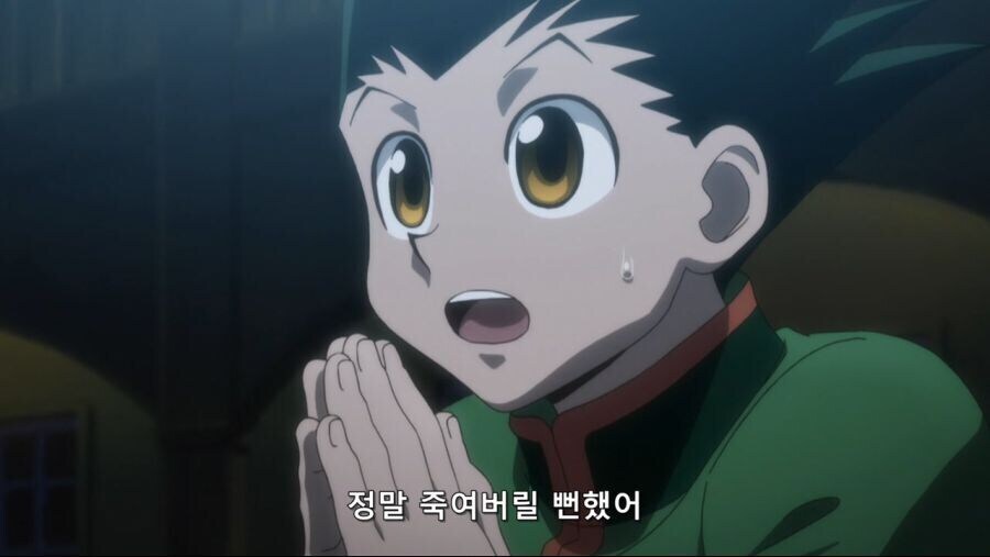 헌터X헌터) 옛날엔 허세라고 비웃었는데 다르게 느껴지는 장면_2.jpg