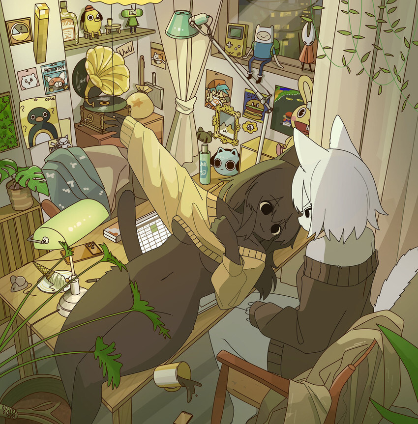 귀찮게구는 애옹이🐱_1.jpg