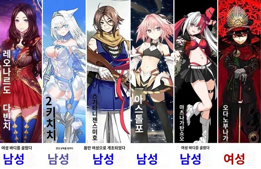 다음 중 유일하게 여성인 페그오 캐릭터_2.jpg