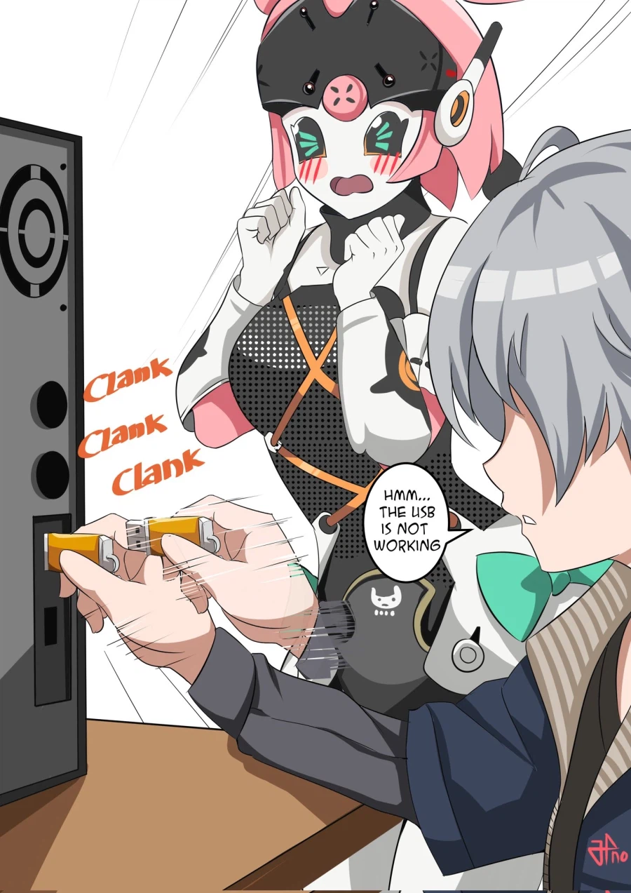 (젠레스) 아리아 앞에서 성희롱 하는 와이즈_1.webp