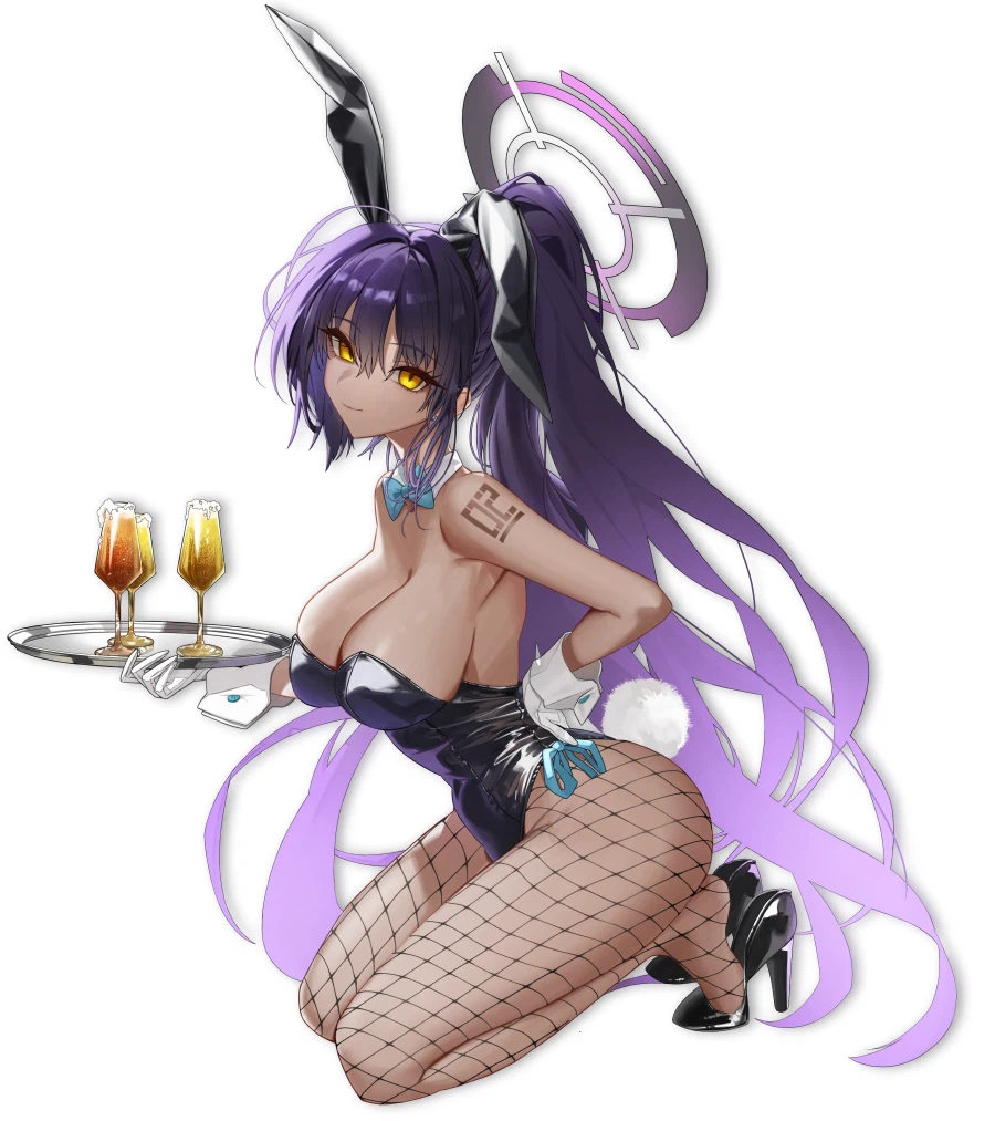 블루아카이브 카린 바니 팬아트_1.webp