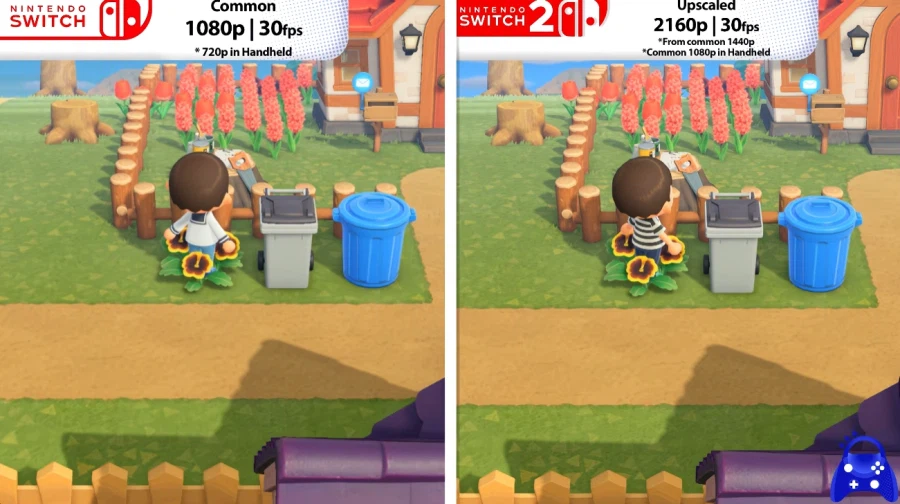 모여봐요 동물의 숲 스위치1 vs 스위치2 에디션 비교_1.webp