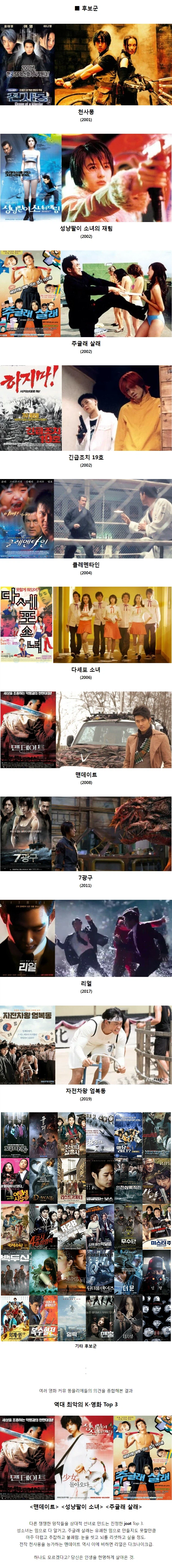 똥믈리에가 뽑은 역대 한국 영화 '최악의 망작' Top 3_1.webp