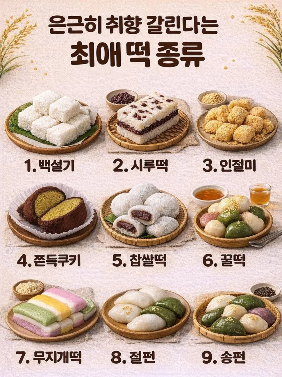 은근히 취향 갈린다는 최애 떡 종류.jpg_1.webp
