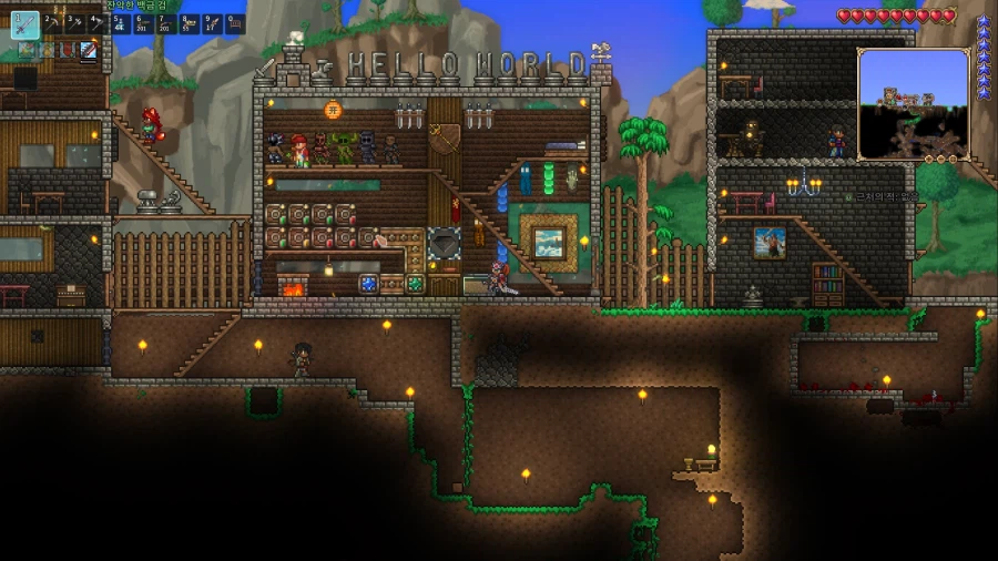 테라리아] 2D 평면이라 하우징 별 기대 안했는데_2.webp