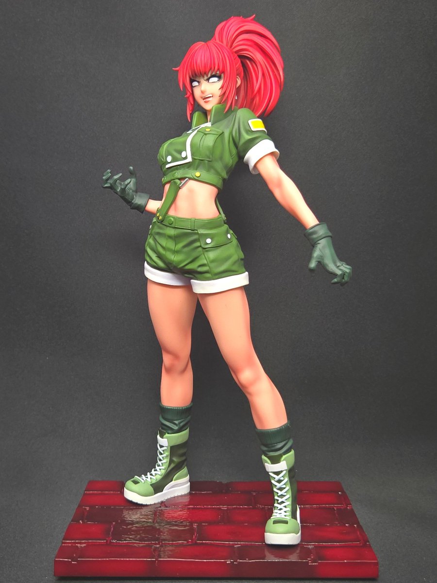 [코토부키야] 1/7 SNK 미소녀 - 폭주 레오나 샘플 사진_1.jpeg