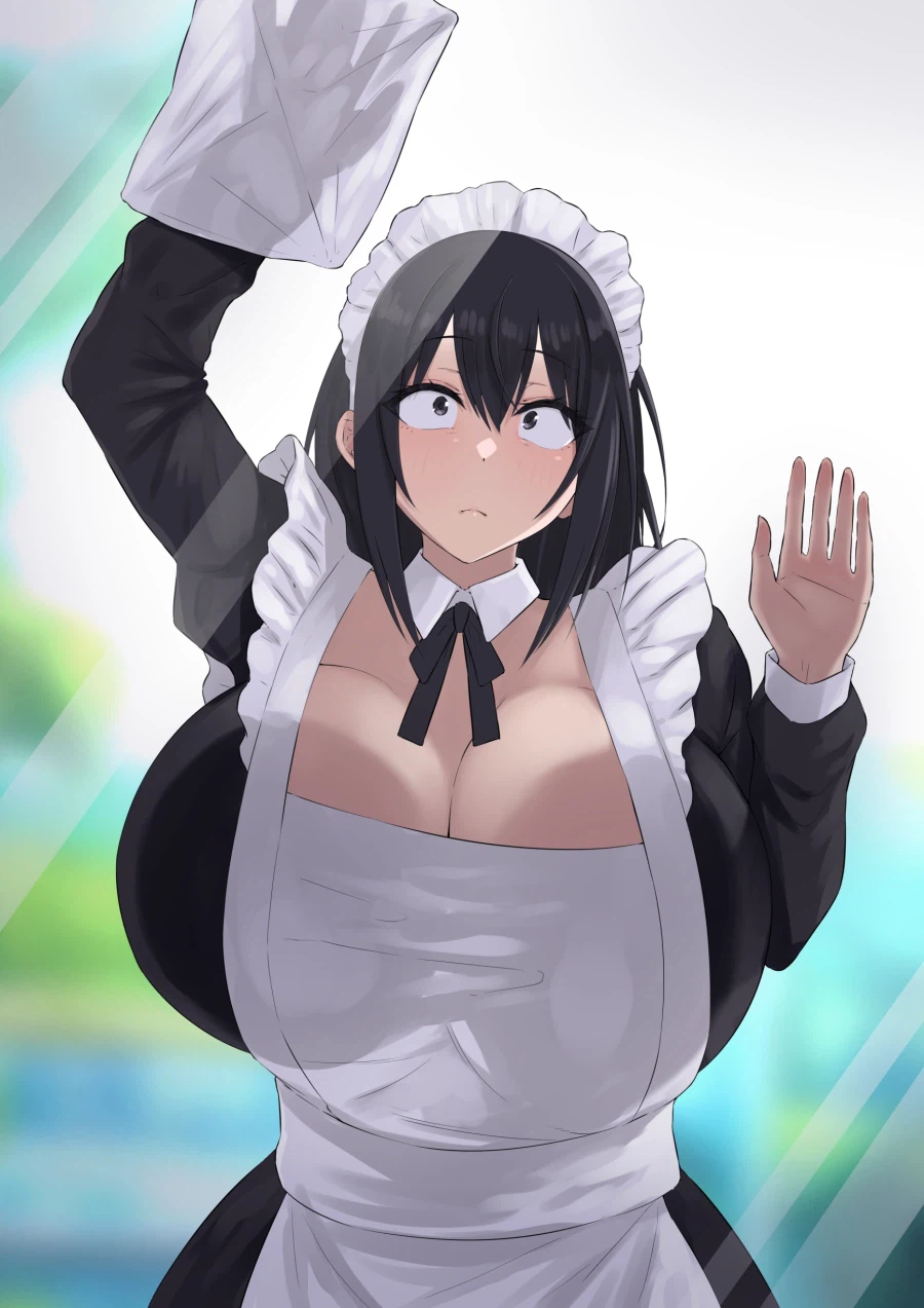 적당한 가슴 크기의 사백안 메이드_2.webp