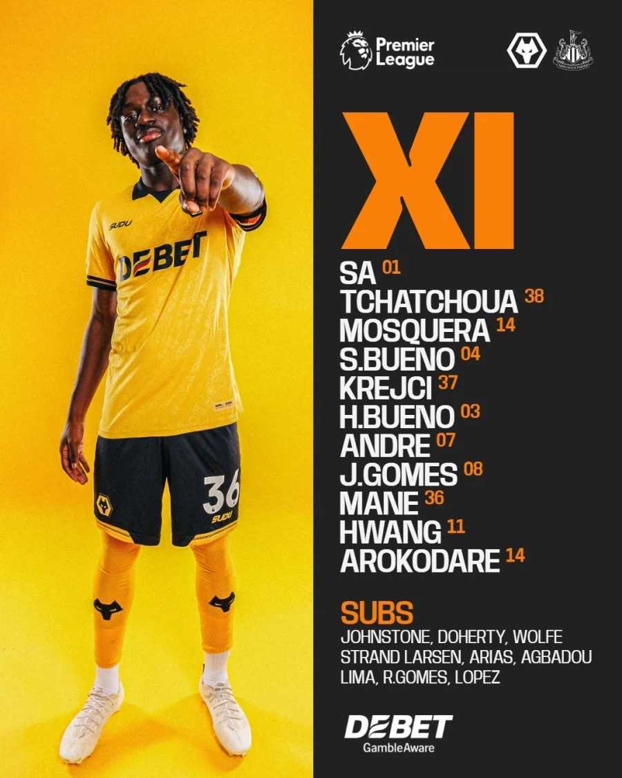 [PL] 울버햄튼 vs 뉴캐슬 출전 명단, 황희찬 선발_1.webp