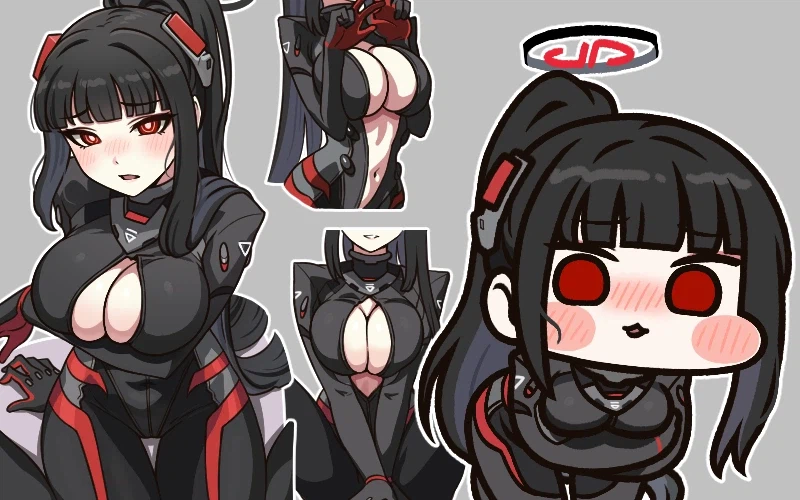 블루아카) 공장장 야짤 그린다!!!_1.webp