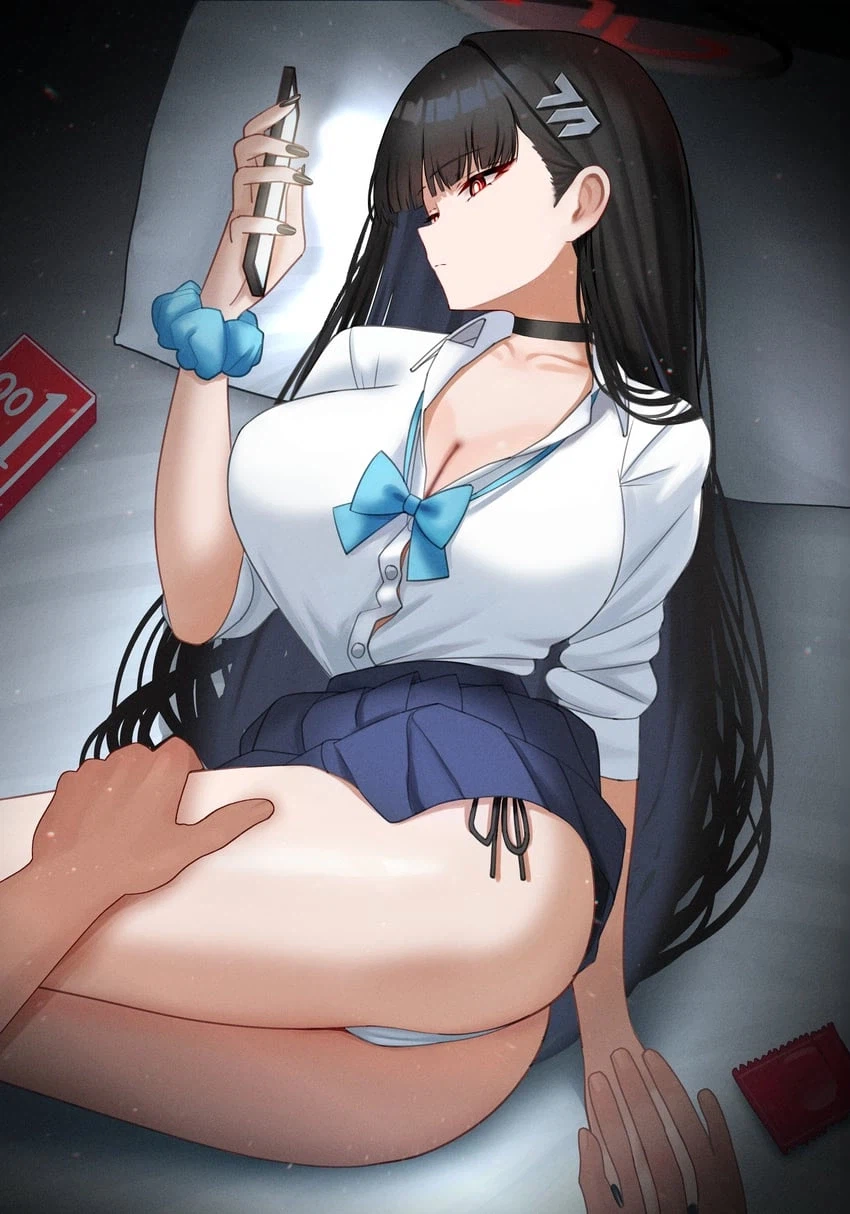 블루아카)다른 학생들을 따라해보는 리오_4.webp