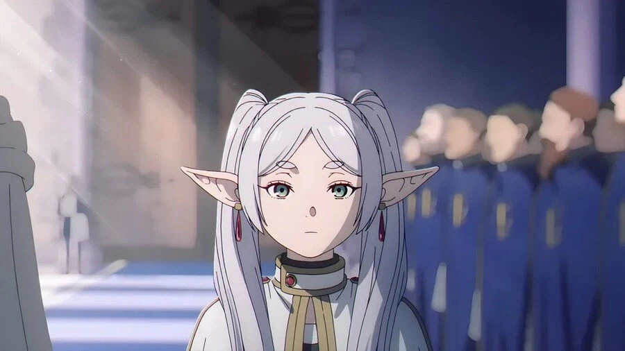 장송의 프리렌) 주역 3인방의 특유의 표정_1.webp