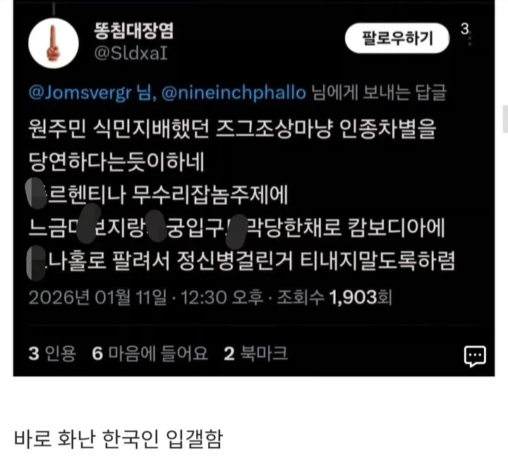 트위터에서 한국 성형문화 조롱하면 안 되는 이유.jpg_3.webp