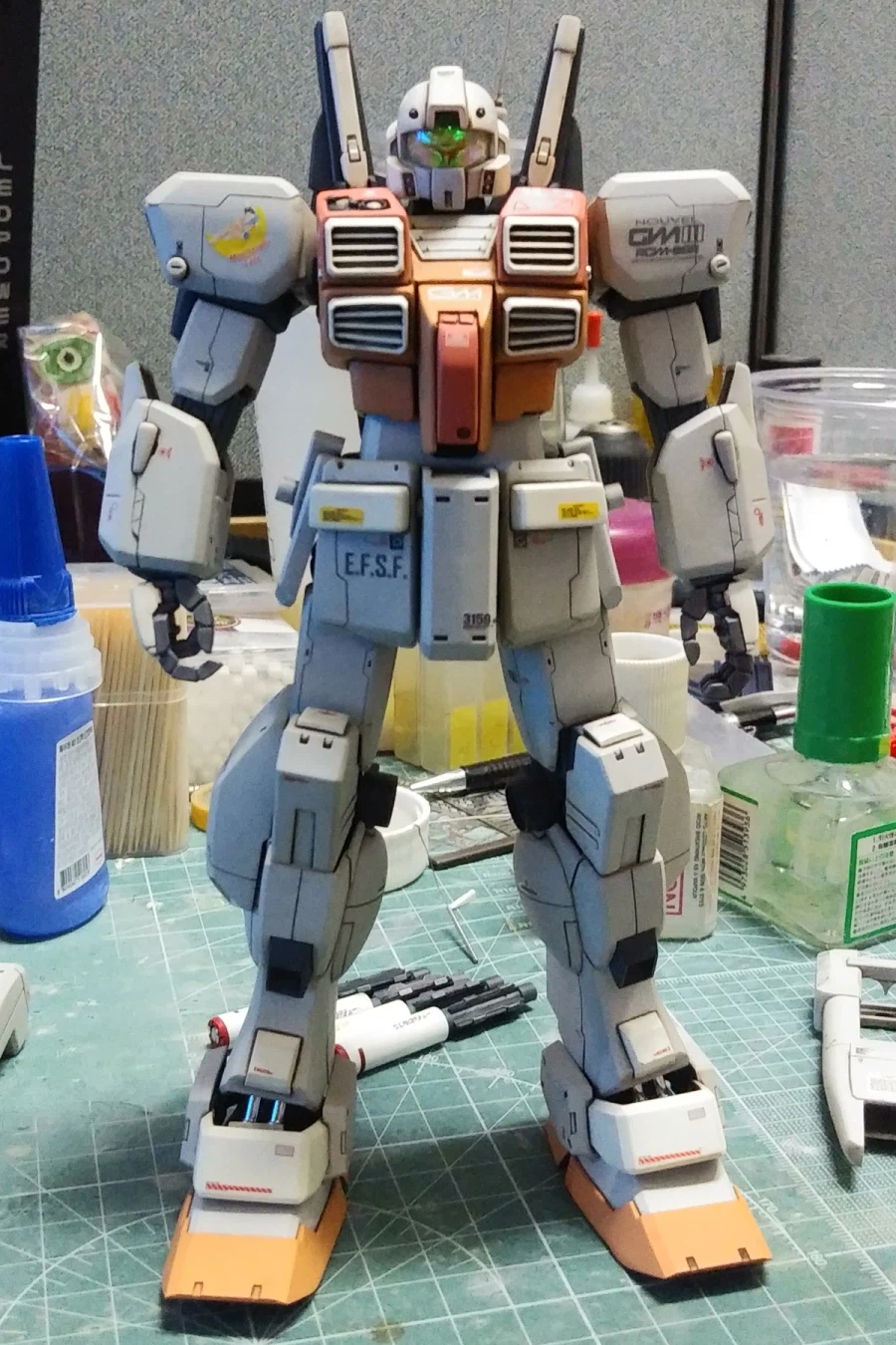 [MG] Bandai + Ako 1/100 누벨 짐3 제작기 2/2_49.webp