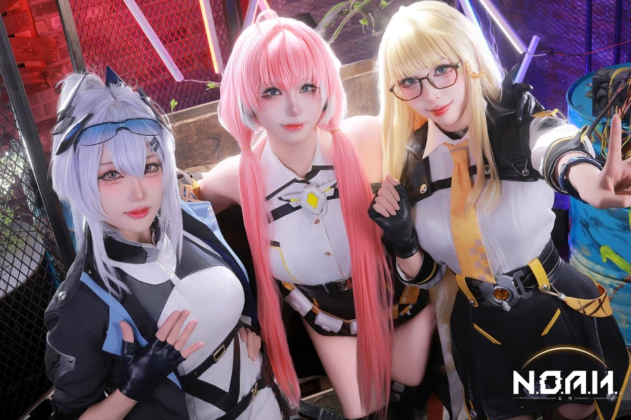 [노아][N.O.A.H] CM매거진 코스프레 화보 「단체샷」 공개 ♡_2.webp