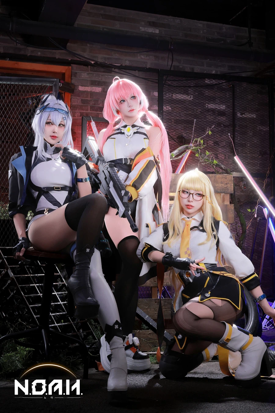 [노아][N.O.A.H] CM매거진 코스프레 화보 「단체샷」 공개 ♡_5.webp