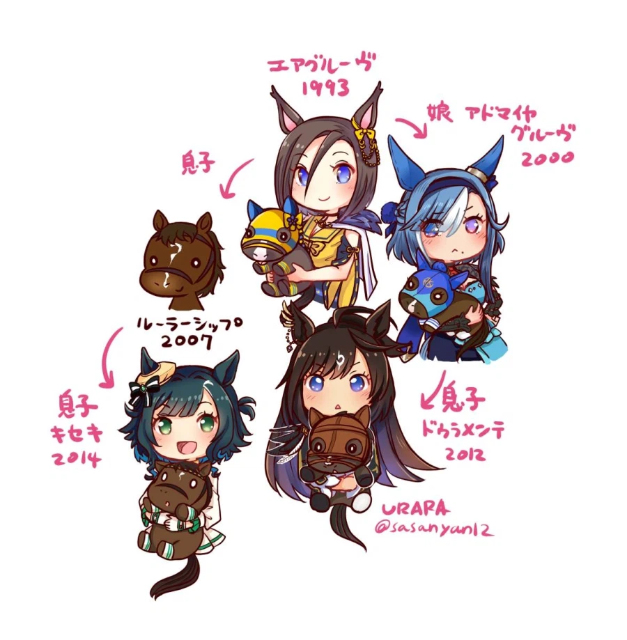 [말딸] 공식 우마무스메화 기원하는 경주마 하나 추가_1.webp