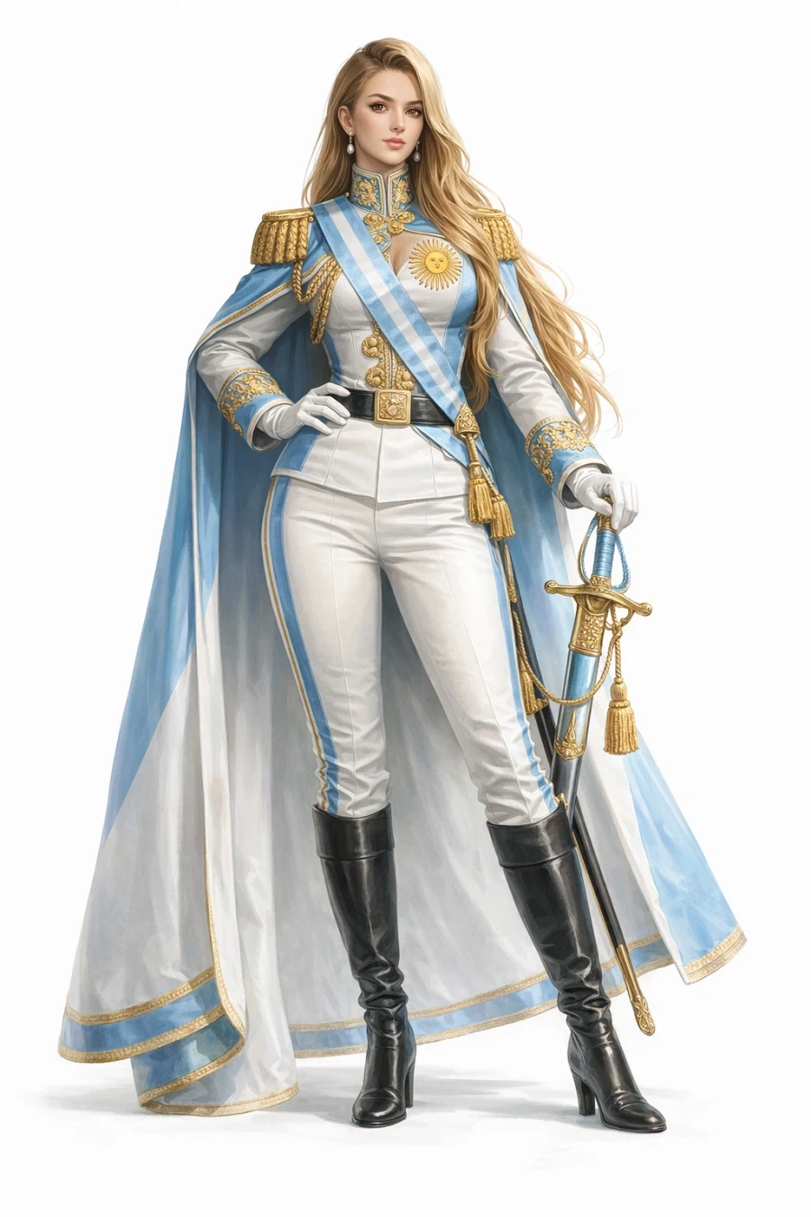 GPT)"GPT야 아르헨티나가 왕정이면? 나라의 왕 그려줘."_1.webp