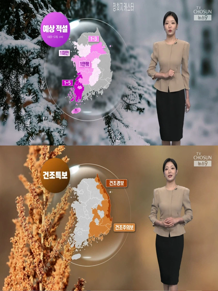 내일, 서해안 제주 새벽 눈(일요일까지 한파 계속, 동쪽 대기 건조)_31.webp