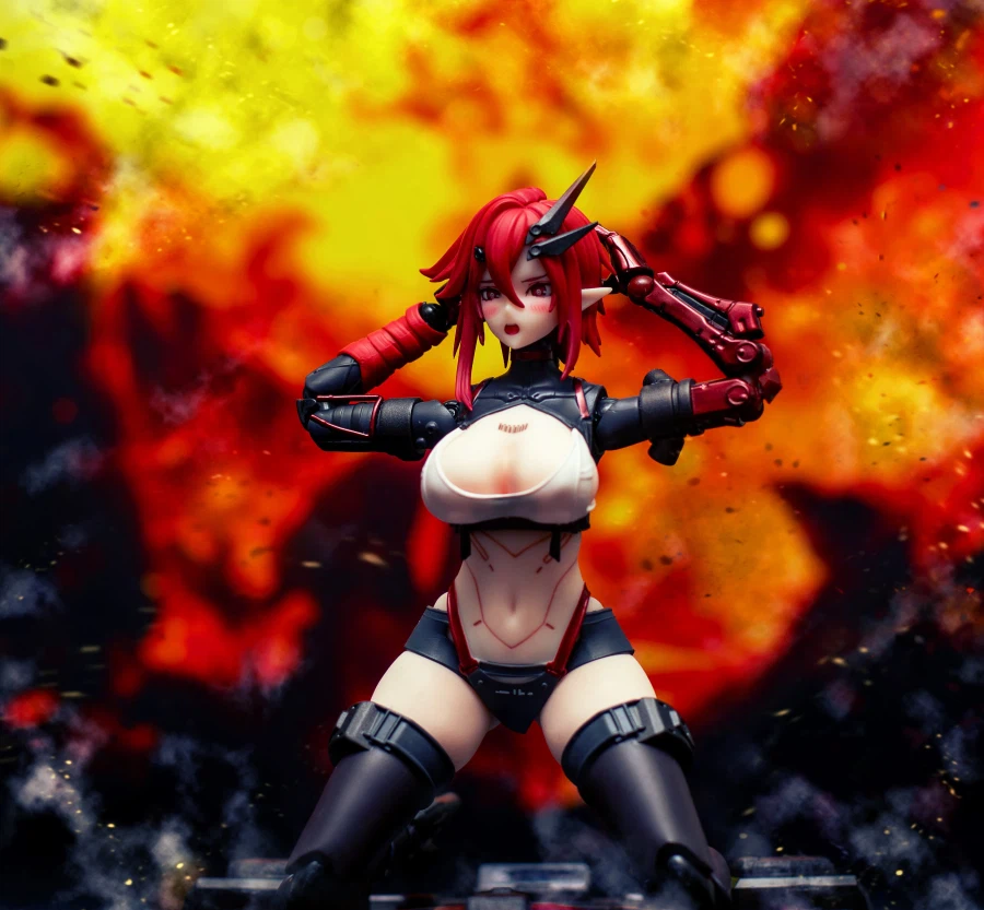 [애니메스터] 1/9 울프 마스치브 포스 [카라스 사무라이]_13.webp