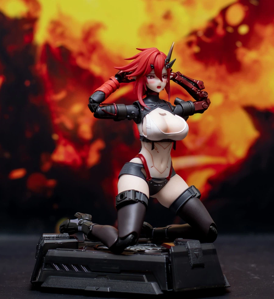 [애니메스터] 1/9 울프 마스치브 포스 [카라스 사무라이]_14.webp