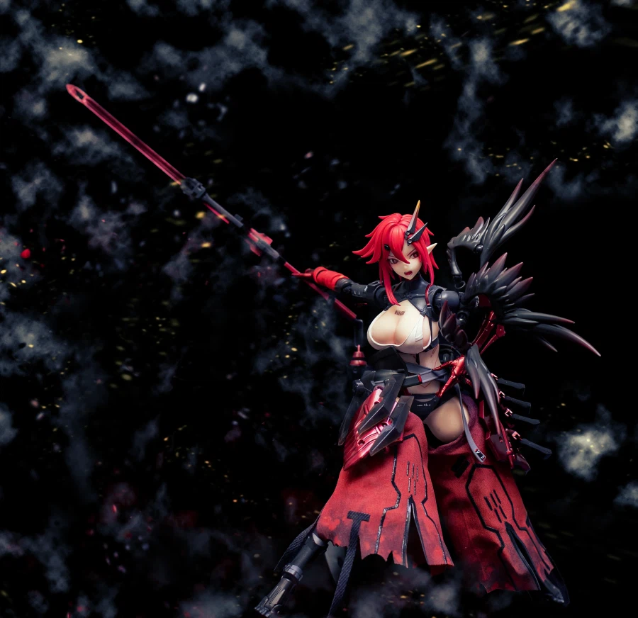 [애니메스터] 1/9 울프 마스치브 포스 [카라스 사무라이]_33.webp