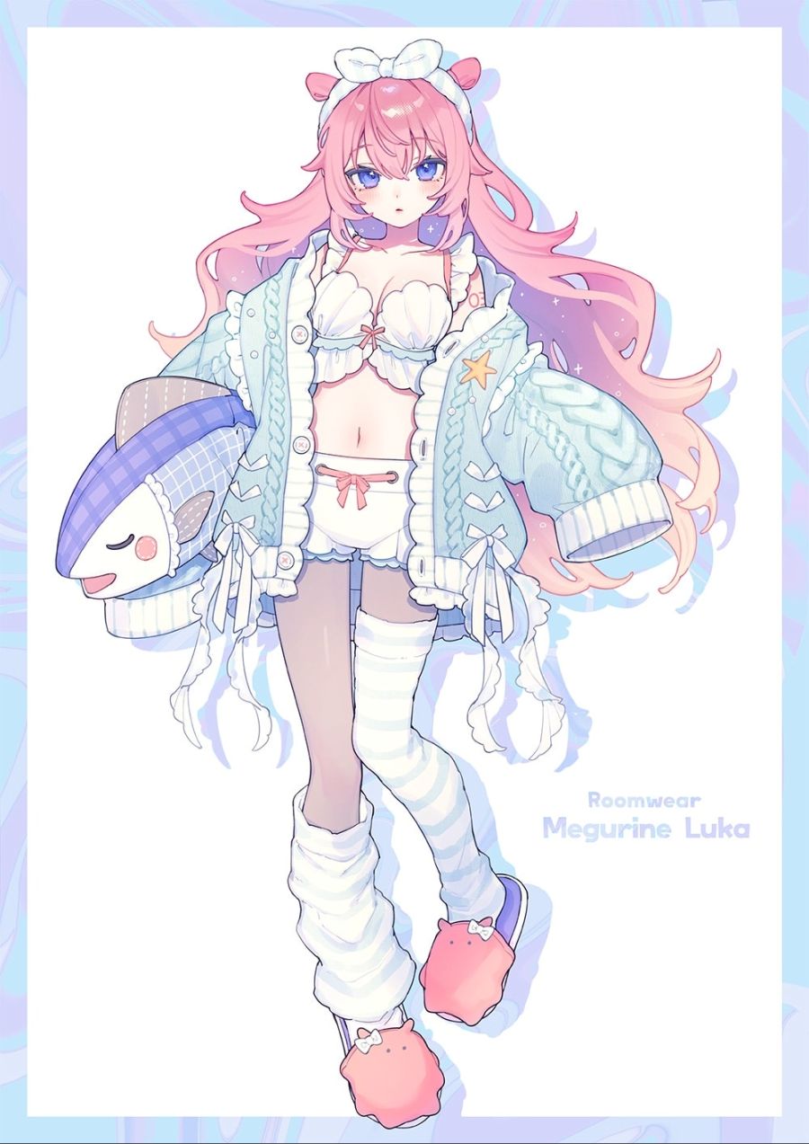 [굿 스마일] 하츠네 미쿠 일러스트 콘테스트 「룸웨어」 메구미네 루카 결과_7.jpg