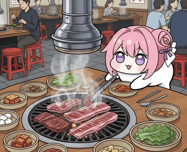 고기 구워먹는 도로롱_1.webp