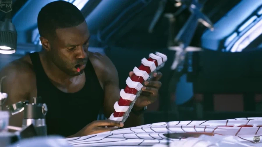 프라 외) 프라 개조하는 것 같은 블랙 만타 슈트 제작_3.webp