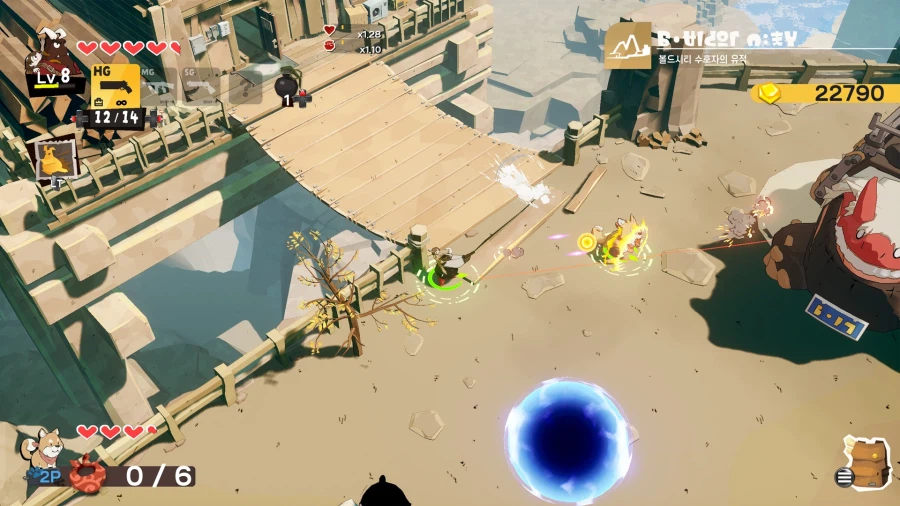 아크시스템웍스 신작, 데이먼 앤 베이비 한국어판 발매일, 스크린샷, 게임 내용_11.webp