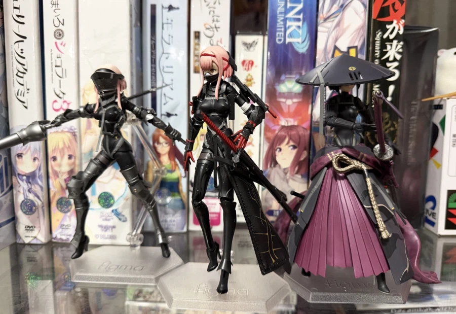 일상) 피그마등이나 꺼내봤네요. 페그오굿즈는 많이 없습니다._9.webp