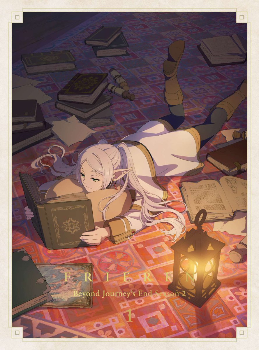 [장송의 프리렌] 2기 Blu-ray & DVD Vol.1 재킷 & 특전 일러스트_1.jpg