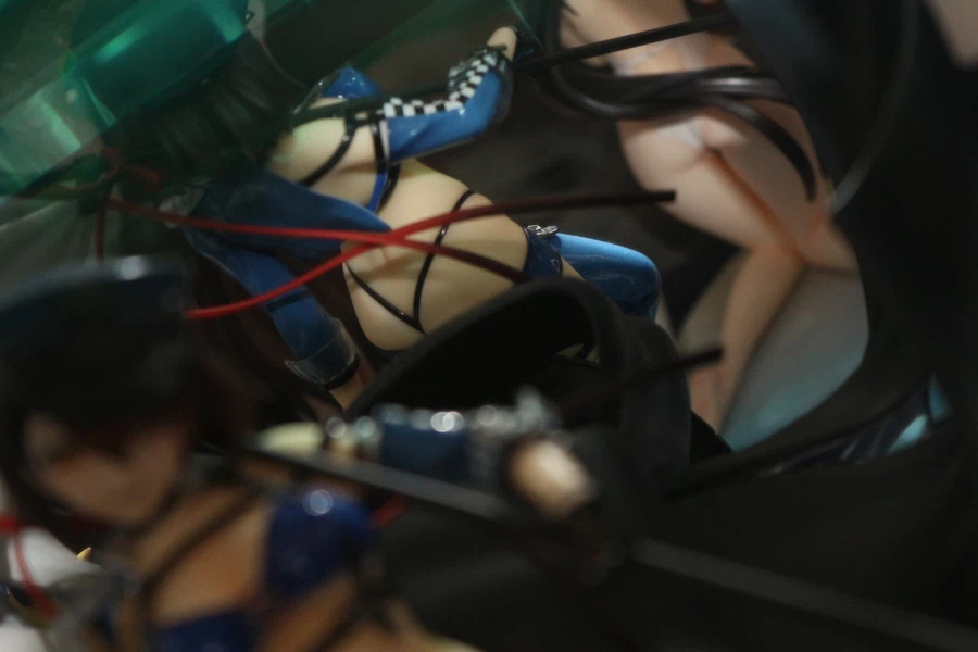 장식장 뒤에 거울 붙인 겸 미소녀 피규어 재배치_39.webp