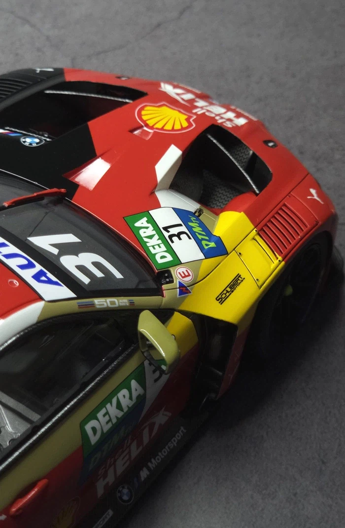 [Nunu] 가장 강력한 BMW 1/24 M4 GT3 2022 챔피언 머신 완성_14.webp