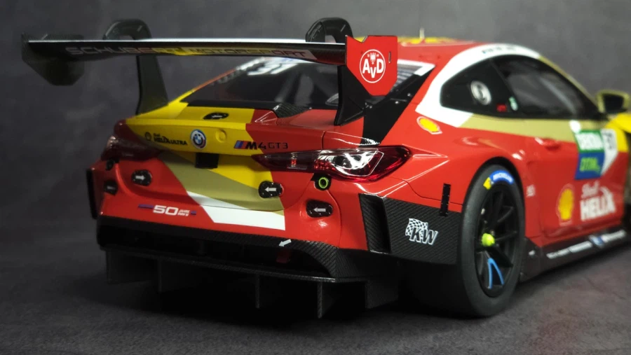 [Nunu] 가장 강력한 BMW 1/24 M4 GT3 2022 챔피언 머신 완성_18.webp