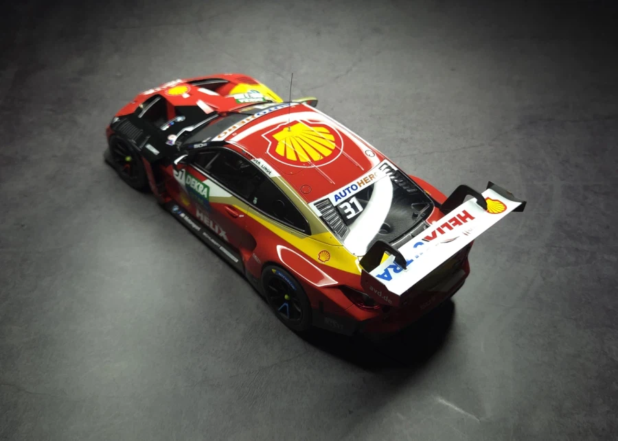[Nunu] 가장 강력한 BMW 1/24 M4 GT3 2022 챔피언 머신 완성_29.webp