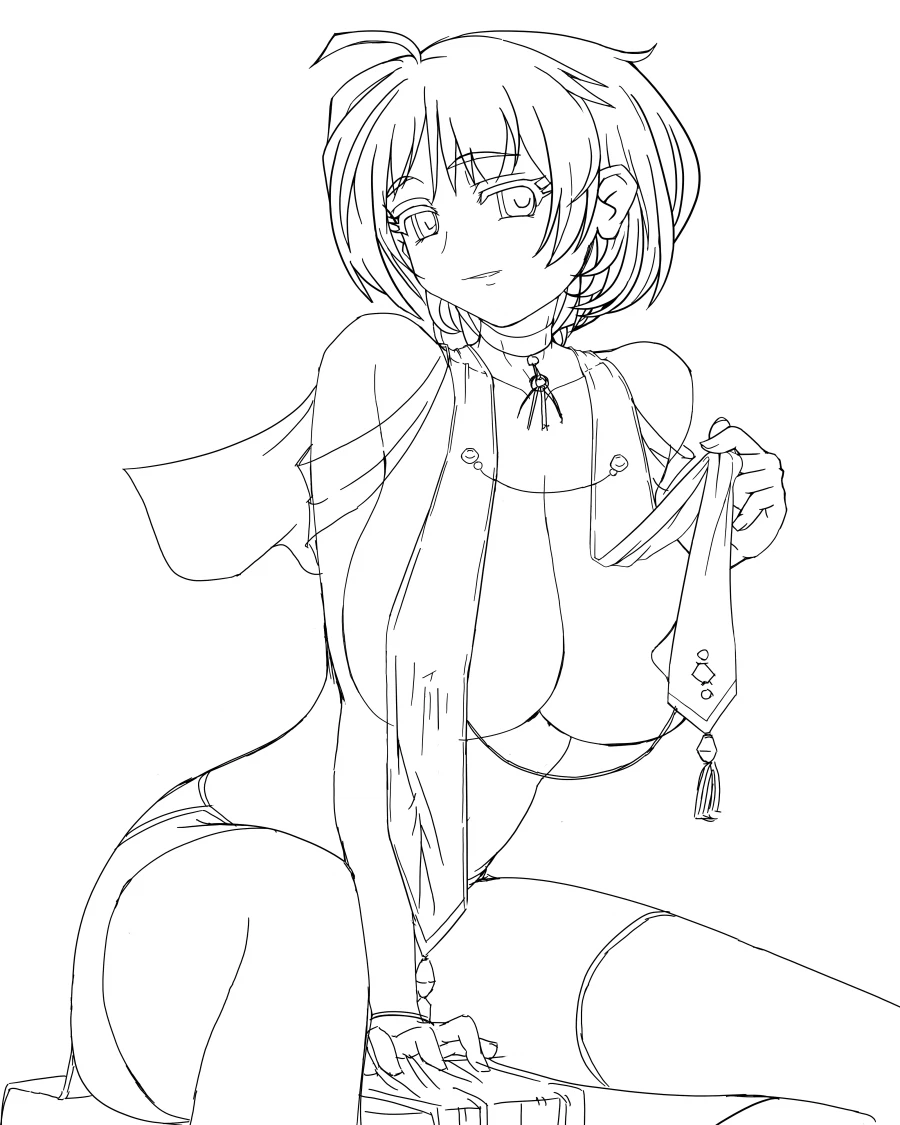 (약후) 판타지 여신관(?) 러프화..._1.webp