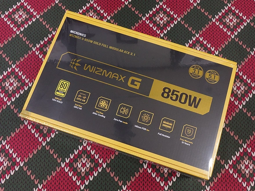 드디어 위즈맥스 80플러스 골드 등급 등장! 마이크로닉스 WIZMAX G 850W_1.webp