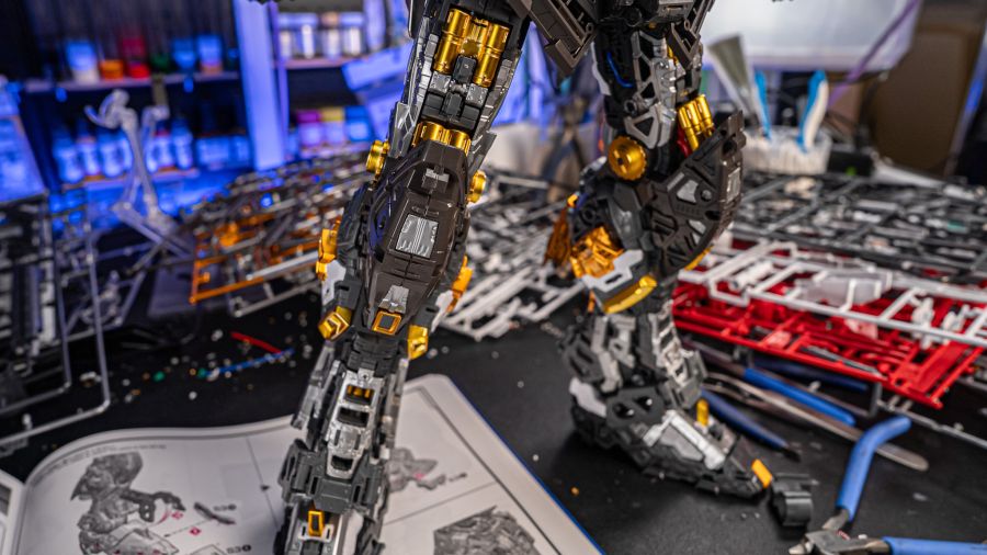 PG 언리쉬드 뉴 건담 리뷰 영상 + 가조립 사진_3.jpg