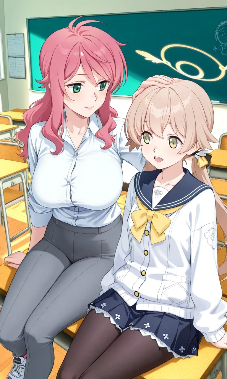 블루아카,건담) 샬레의 선생님이 된 펠트 (AI)_4.webp