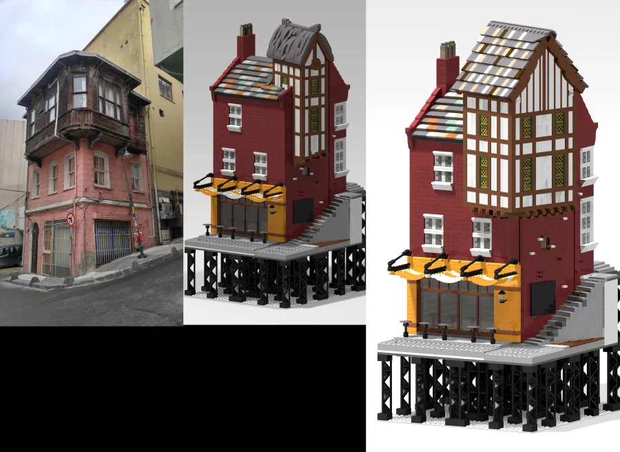 [스압] 미국 AFOL의 MOC 모듈러 - "방구석 공상가의 탑"_5.webp