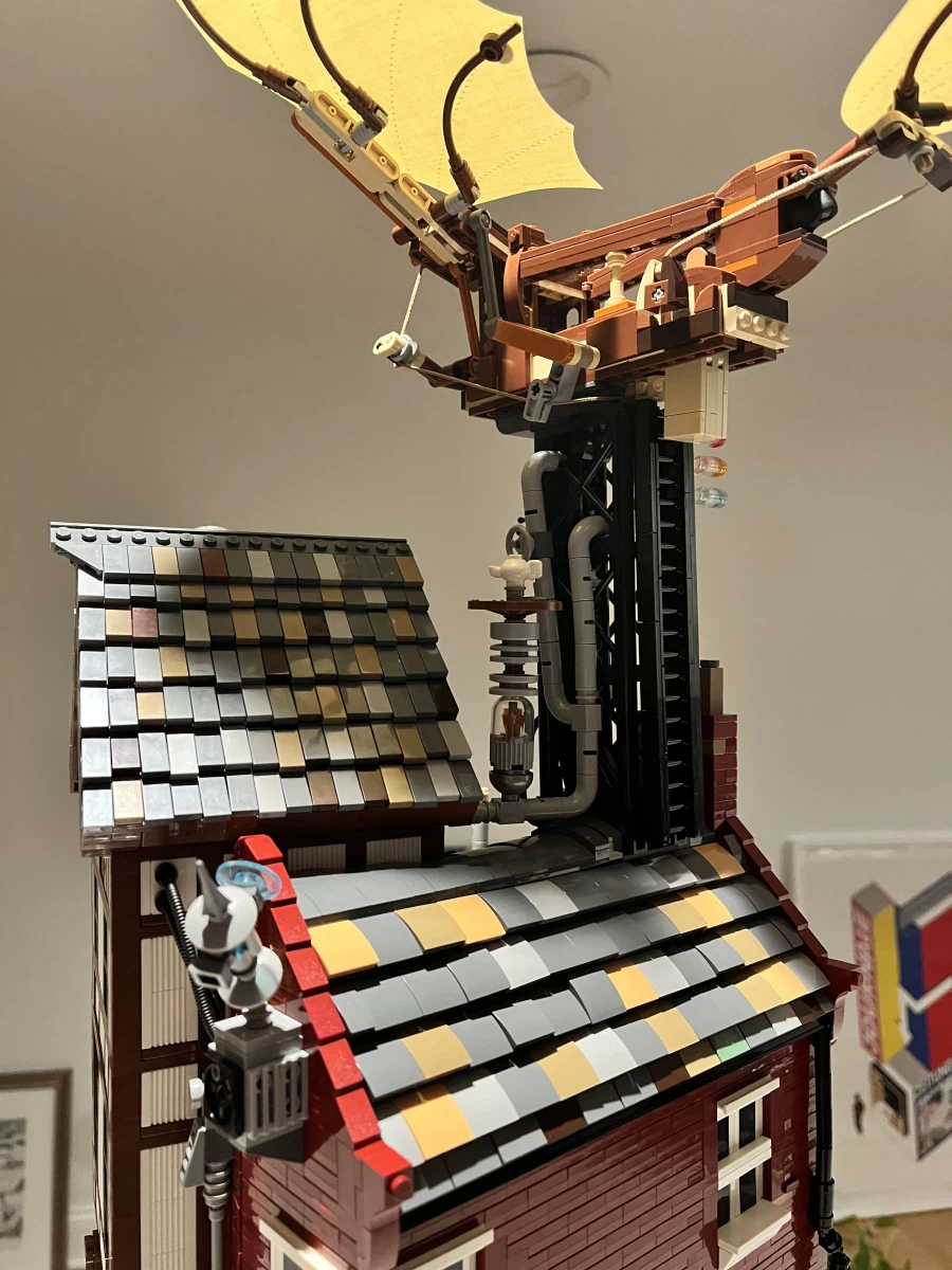 [스압] 미국 AFOL의 MOC 모듈러 - "방구석 공상가의 탑"_15.webp